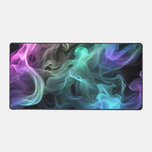 Fumée Iridescente sur noir (Recto)