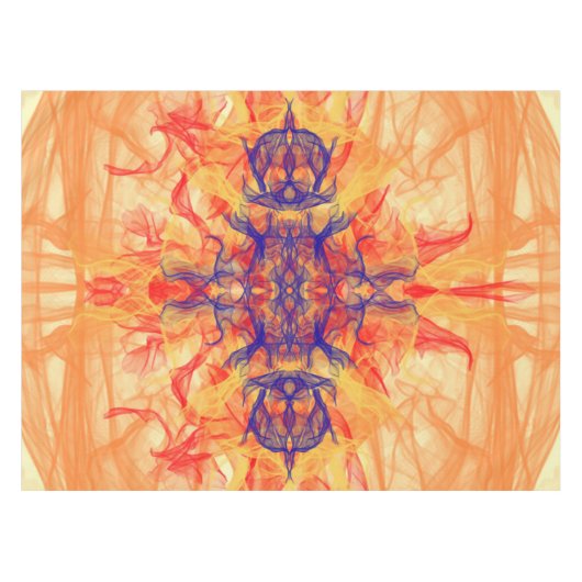 FUMÉE ORANGE - Art Fractal - Nappe (Devant (Horizontal))