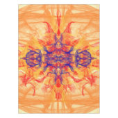 FUMÉE ORANGE - Art Fractal - Nappe (Devant)