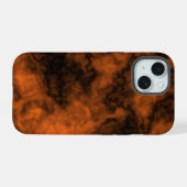 Fumée orange et noire (Verso Horizontal)