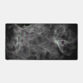 Fumée violette verte et flammes Mat d'art Abstrait (Recto)