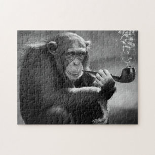 Fumer le chimpanzé, puzzle
