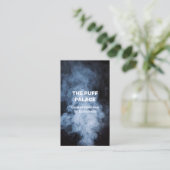 Fumer Shop QR Carte de visite (Debout devant)