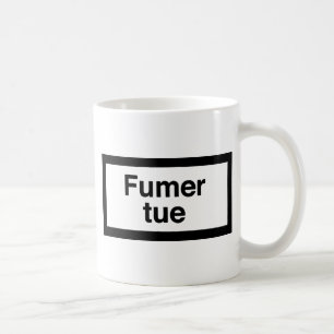 Fumer tue koffiemok