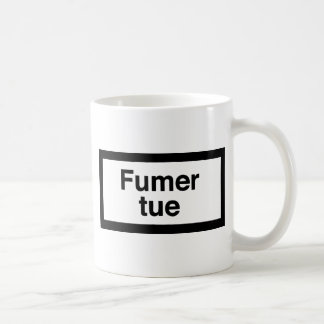 Fumer tue koffiemok