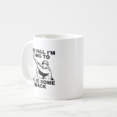 Fumer Un Petit Coin Drôle Mug (Devant gauche)