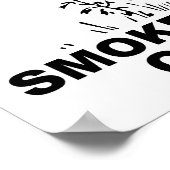 Fumer Un Poster Drôle (Coin)