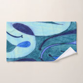 Fumes bleues (Serviette à main)