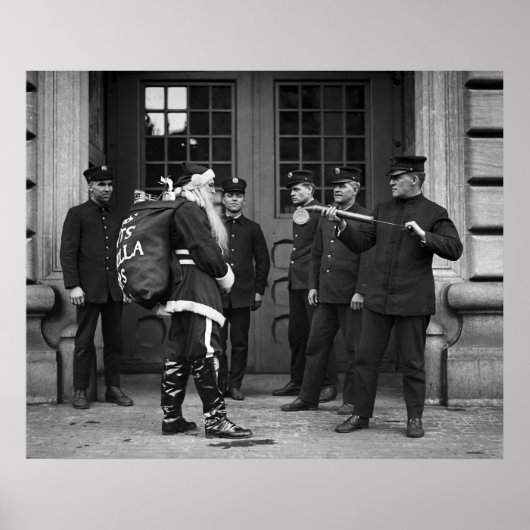 Fumigating Santa Claus, jaren 20 Poster (Voorkant)