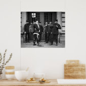 Fumigating Santa Claus, jaren 20 Poster (Keuken)