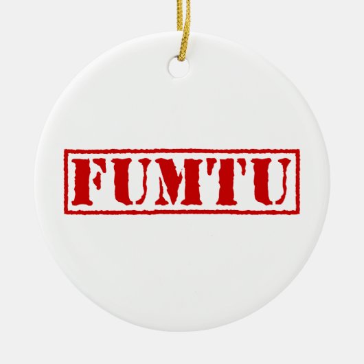 FUMTU KERAMISCH ORNAMENT (Voorkant)