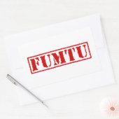 FUMTU RECHTHOEKIGE STICKER (Envelop)