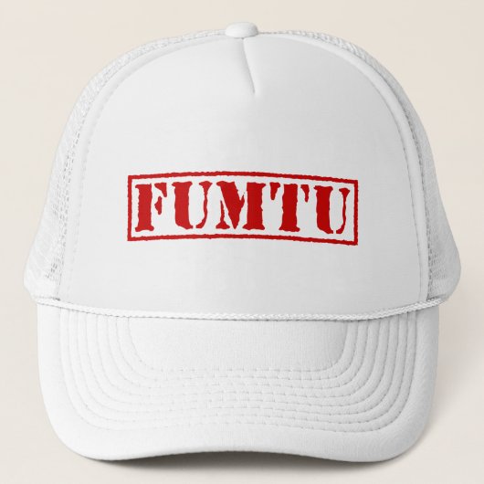 FUMTU TRUCKER PET (Voorkant)