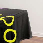 FUN 100th Birthday Party, Repeating Names Black Tafelkleed (Voorbeeld)