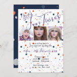 FUN 18th 21st 30th 40th Birthday Party Invitations<br><div class="desc">Photo moderne Invitation d'anniversaire avec typographie tendance et conception unique par le designer LeahG. Pour les éléments correspondants,  des modifications personnalisées permettent de contacter LeahG.</div>