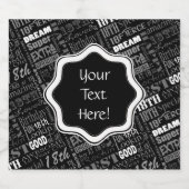 Fun 18th Birthday Party Favors Personalized Bier Etiket (Enkel label)