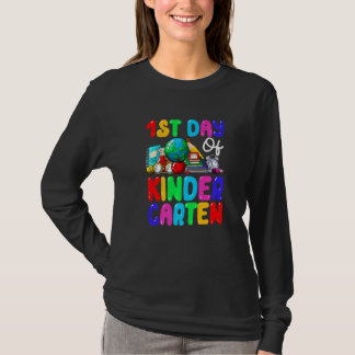 Fun 1st Day Of School Kindergarten Back To School T-shirt
