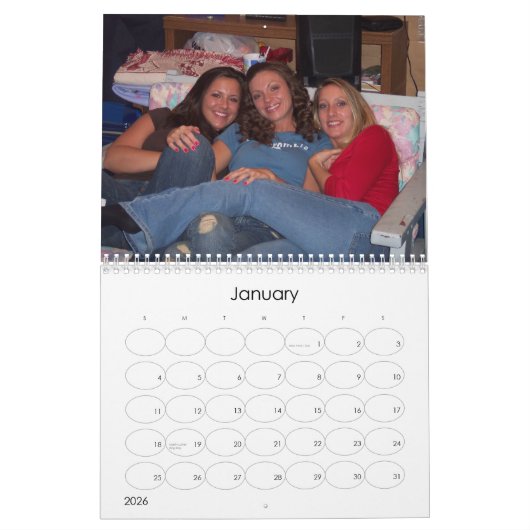 Fun. 2006 met vrienden kalender (Jan 2026)