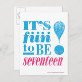 Fun. 2 B 17-Aqua Briefkaart (Voorkant / Achterkant)