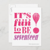 Fun. 2 B 17-Magenta Briefkaart (Voorkant / Achterkant)