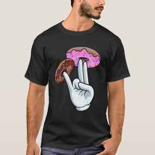 Fun. 2 in roze 1 in de roze kerst t-shirt