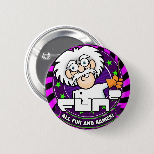 Fun. 2 ronde button 5,7 cm (Voorkant /achterkant)