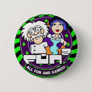 Fun. 2 ronde button 5,7 cm