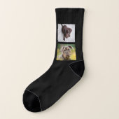 Fun 4 photo Meilleur Chien Papa Jamais Collage sur (Gauche - extérieur)