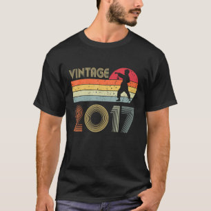 Fun 5th Birthday Karate Taekwondo 5 jaar oud Vinta T-shirt