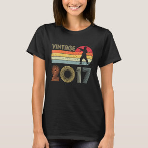 Fun 5th Birthday Karate Taekwondo 5 jaar oud Vinta T-shirt