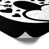 Fun 67 Number 6-7 6 7 Matching Valentine Six Seven Poster (Hoek)