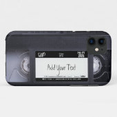 Fun  80s Retro_2 VHS tape Case-Mate iPhone Case (Achterkant (horizontaal))