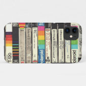 Fun  80s Retro VHS-tapestapel Case-Mate iPhone Case (Achterkant (horizontaal))