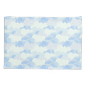 Fun Abstract modern cloudpatroon voor regenval Kussensloop (Achterkant)