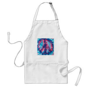 Fun Abstract Roze Paarse Blends Peace Sign-Schorte Standaard Schort