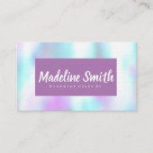 Fun Abstracte Homemade Cake Bakery Visitekaartje (Voorkant)