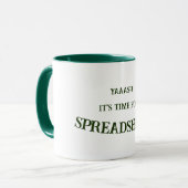 Fun Accountant Data Analist Happy Spreadsheet Team Mok (Voorkant links)