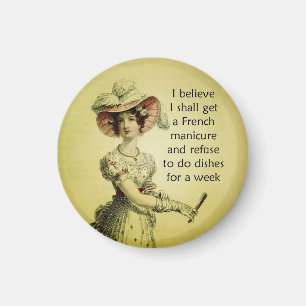 Fun Ackerman Woman Magnet voor haar Magneet