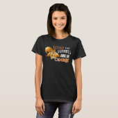 Fun ADHD Squirrel T-shirt (Voorkant volledig)