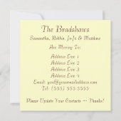 Fun  adreswijziging kaart (Achterkant)