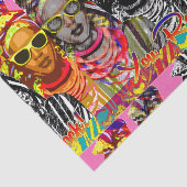 Fun Afrikaanse Mode Tissuepapier (Detail)