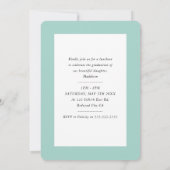 FUN AFSTUDEERDER chic foto moderne typografie groe Kaart (Achterkant)