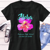 Fun Aloha Tropical Luau Party Afstuderen T-shirt