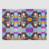 Fun and cute guinea pigs  tissuepapier (Voorkant)