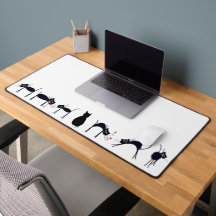 Fun and Silly Cat Desk Mat Comptoir