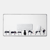 Fun and Silly Cat Desk Mat Comptoir (Clavier et souris)