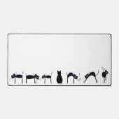 Fun and Silly Cat Desk Mat Comptoir (Recto)