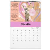 Fun Animal Facts Calendrier 2025 (Feb 2027)