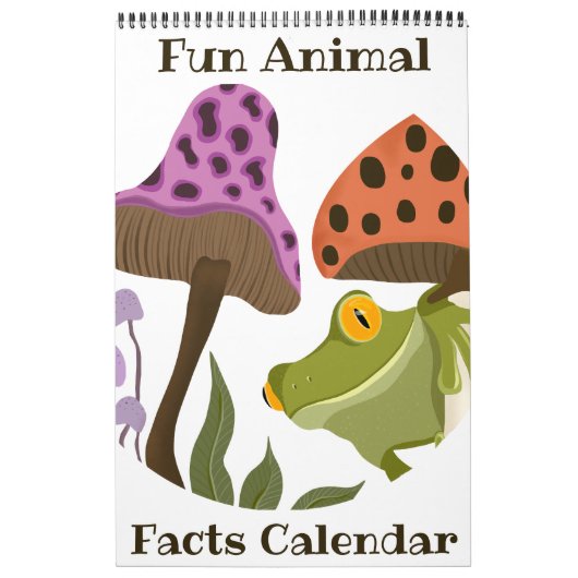 Fun Animal Facts Calendrier 2025 (Protection)