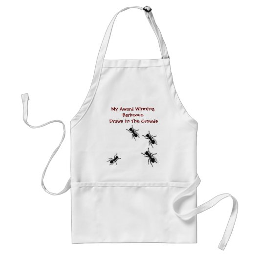 Fun Ant Invasion Barbecue Apron Standaard Schort (Voorkant)